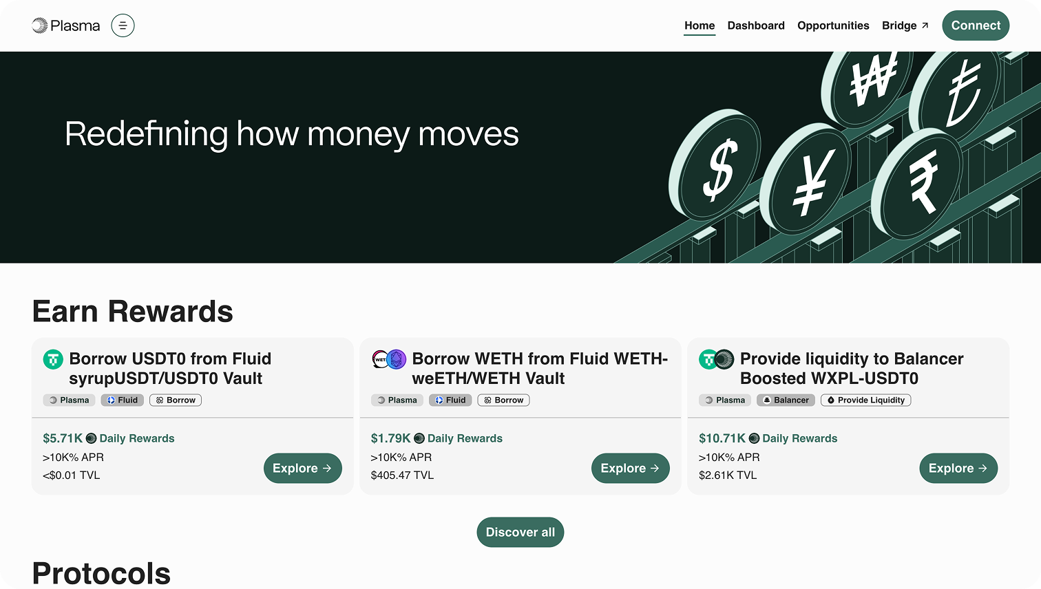Plasma rewards with Merkl