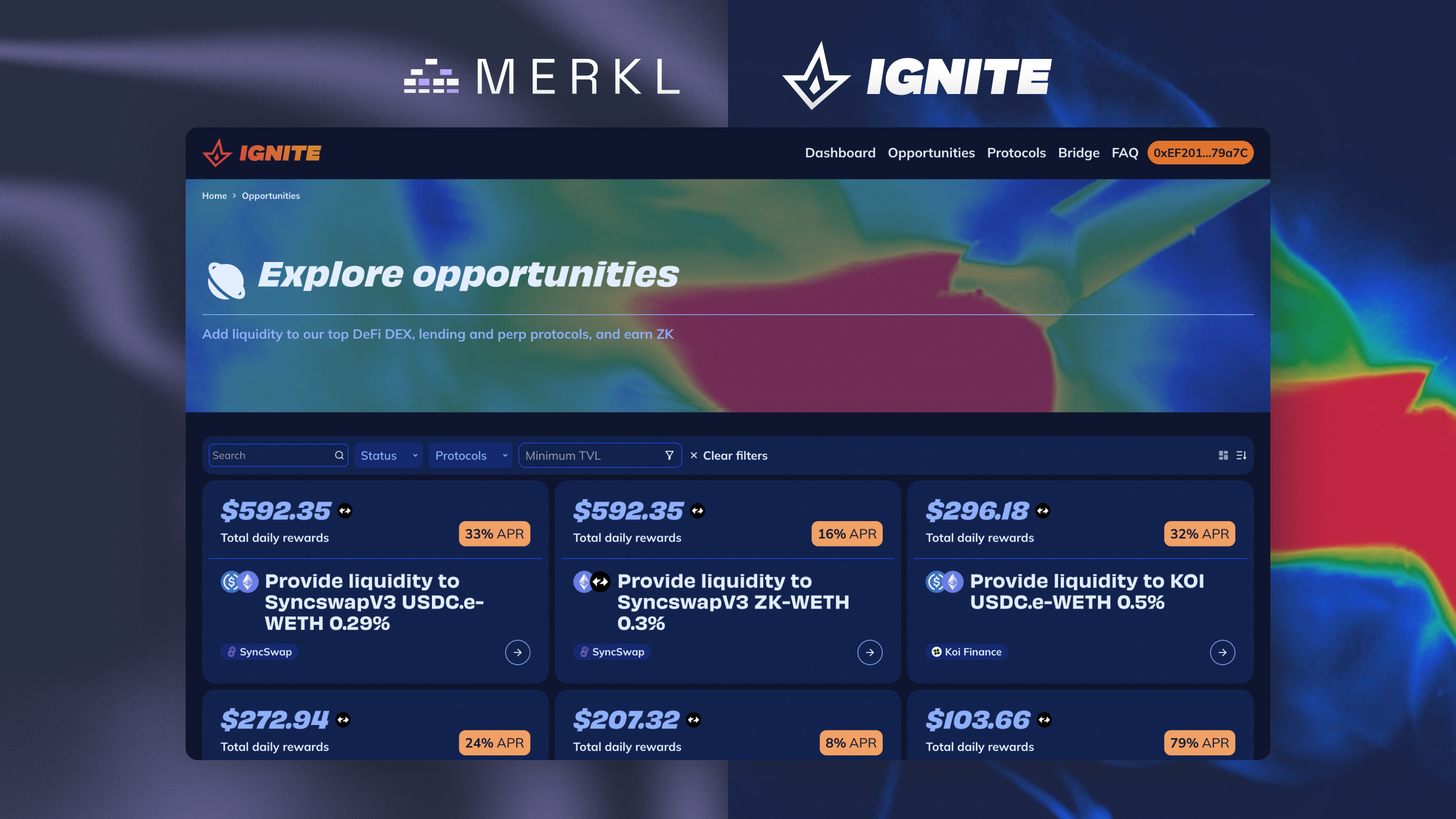 merkl-ZKsync-ignite-app